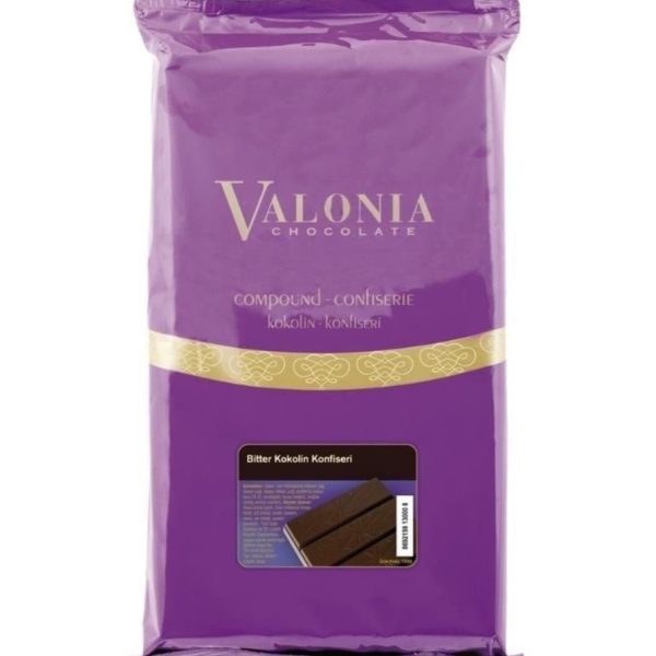 Valonia Çikolata kokolin-konfiseri , Bitter 2,5 kg