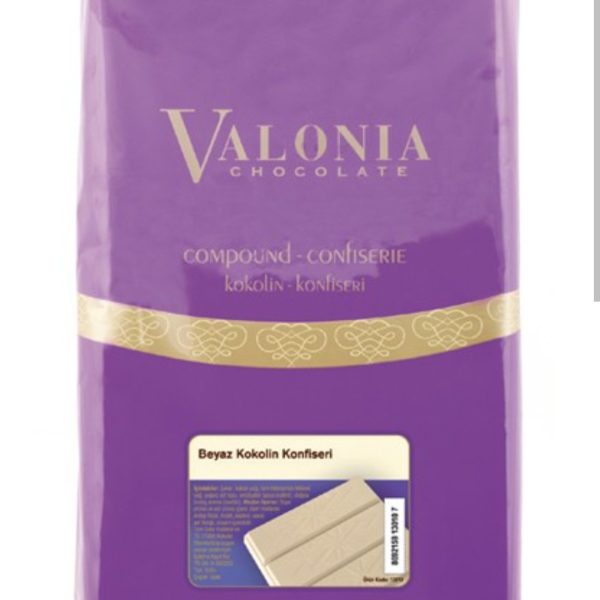 Valonıa, Beyaz kokolin-konfiseri  2,5 kg