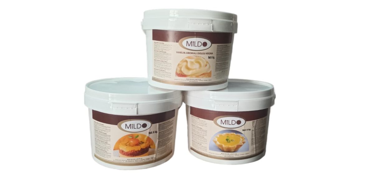 Mildo Krema Dolgusu , Karamel 6 kg -Pasta ve Tatlılar için - Görsel 1