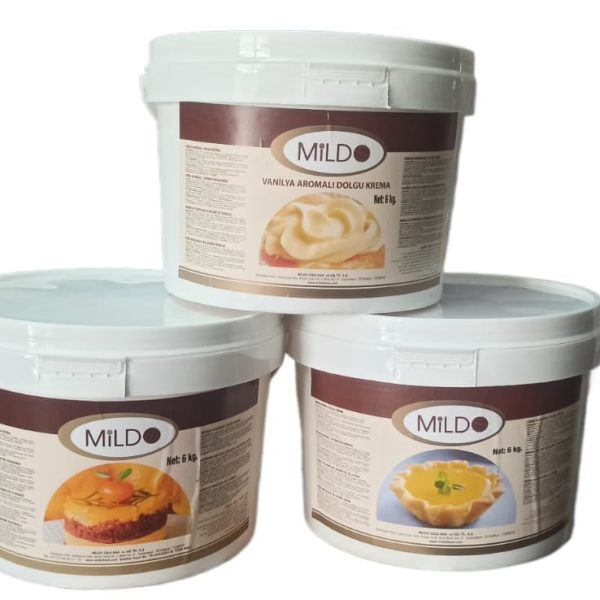 Mildo Krema Dolgusu , Karamel 6 kg -Pasta ve Tatlılar için