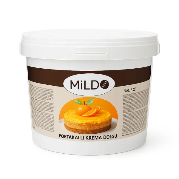Mildo Krema Dolgusu 6 kg  Portakal