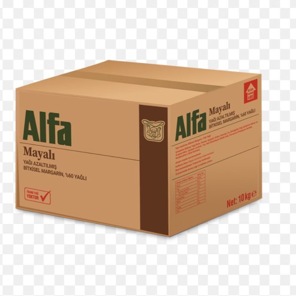 Alfa, Mayalı yağı azaltılmış Bitkisel margarin %60 yağlı 10 kg