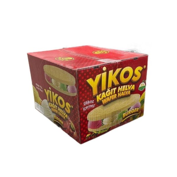 Yikos Kağıt Helva-Burger Helva, 28 gr (40 adet)
