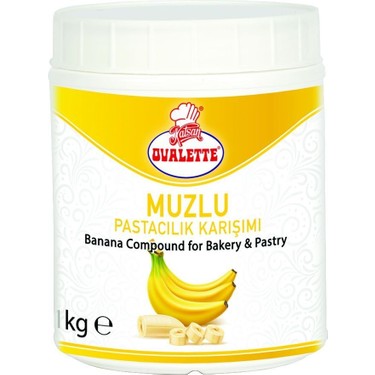 ovalettemuz Ovalette, Muzlu Pastacılık karışımı (Dondurma Sosu) 1 kg - Görsel 1